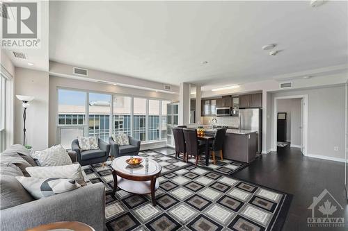 Living/Dining - 195 Besserer Street Unit#Ph-2806, Ottawa, ON - Indoor Photo Showing Living Room