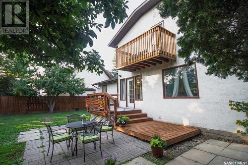 906 Nesslin Crescent, Saskatoon, SK - Outdoor With Balcony With Deck Patio Veranda