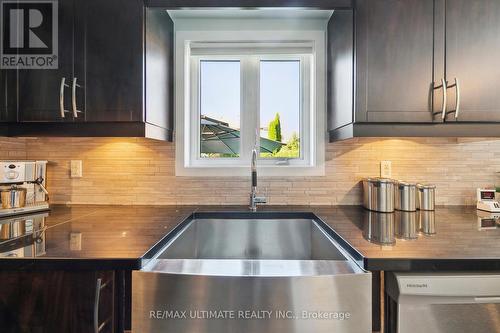 6794 Lisgar Drive, Mississauga, ON - Indoor Photo Showing Kitchen With Double Sink