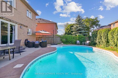 6794 Lisgar Drive, Mississauga, ON - Outdoor With In Ground Pool With Deck Patio Veranda With Exterior