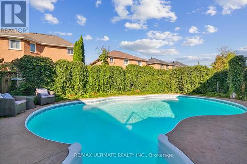 6794 Lisgar Drive, Mississauga, ON - Outdoor With In Ground Pool With Backyard