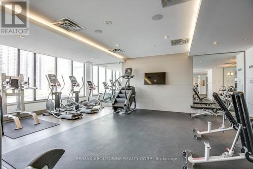 701 - 510 Curran Place, Mississauga, ON - Indoor Photo Showing Gym Room