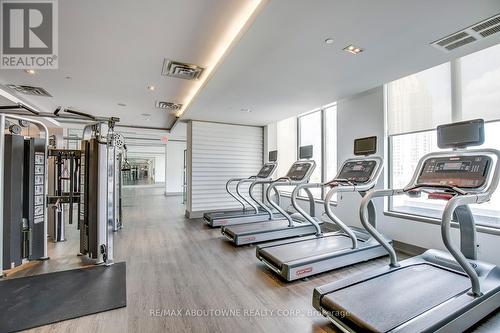 701 - 510 Curran Place, Mississauga, ON - Indoor Photo Showing Gym Room