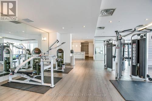 701 - 510 Curran Place, Mississauga, ON - Indoor Photo Showing Gym Room