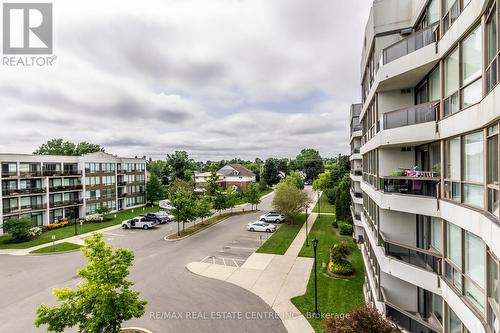 410 - 107 Bagot Street, Guelph (Onward Willow), ON - Outdoor With Balcony