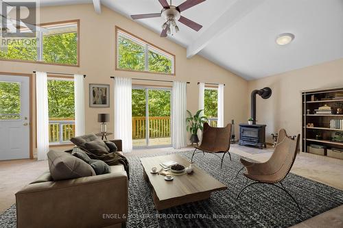 13 Hickory Crescent, Seguin, ON - Indoor Photo Showing Living Room With Fireplace