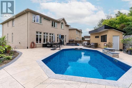 240 Cloverleaf Drive, Hamilton, ON - Outdoor With In Ground Pool With Deck Patio Veranda With Exterior