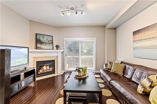 4320 Ingram Common, Burlington, ON - Indoor Photo Showing Living Room With Fireplace