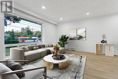 4209 Bloor Street W, Toronto, ON - Indoor Photo Showing Living Room