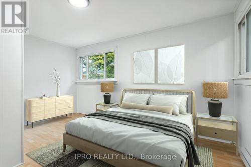 4209 Bloor Street W, Toronto (Markland Wood), ON - Indoor Photo Showing Bedroom