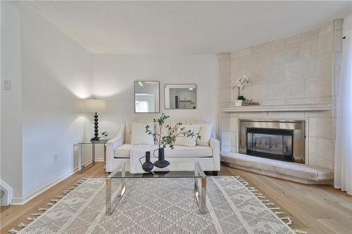 44 Killarney Court, Brampton, ON - Indoor Photo Showing Living Room With Fireplace