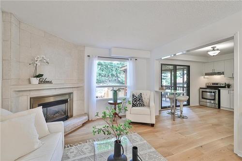 44 Killarney Court, Brampton, ON - Indoor Photo Showing Living Room With Fireplace