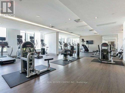 3202 - 4011 Brickstone Mews, Mississauga, ON - Indoor Photo Showing Gym Room