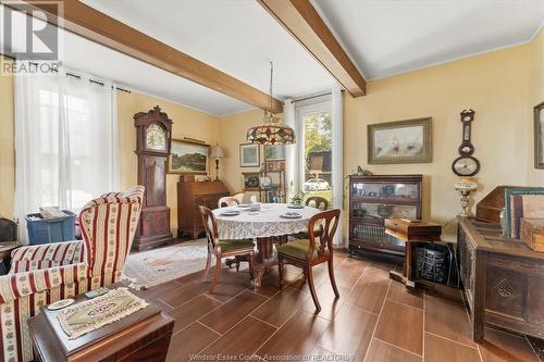 1337 Front Road South, Amherstburg, ON - Indoor Photo Showing Dining Room With Fireplace