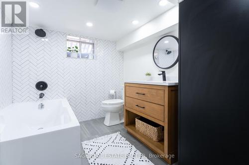 16 French Avenue, Toronto (Rockcliffe-Smythe), ON - Indoor Photo Showing Bathroom