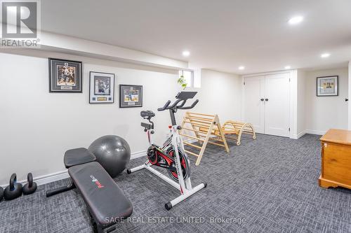 16 French Avenue, Toronto (Rockcliffe-Smythe), ON - Indoor Photo Showing Gym Room