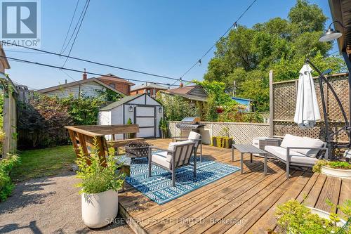 16 French Avenue, Toronto (Rockcliffe-Smythe), ON - Outdoor With Deck Patio Veranda With Exterior