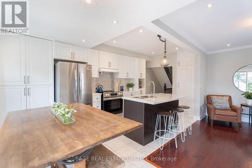 16 French Avenue, Toronto (Rockcliffe-Smythe), ON - Indoor Photo Showing Kitchen With Stainless Steel Kitchen With Upgraded Kitchen