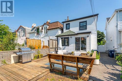 16 French Avenue, Toronto (Rockcliffe-Smythe), ON - Outdoor With Deck Patio Veranda