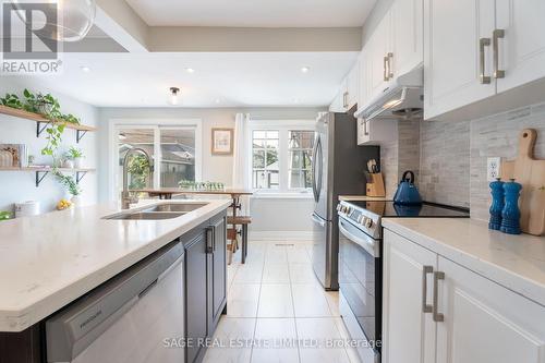 16 French Avenue, Toronto (Rockcliffe-Smythe), ON - Indoor Photo Showing Kitchen With Double Sink