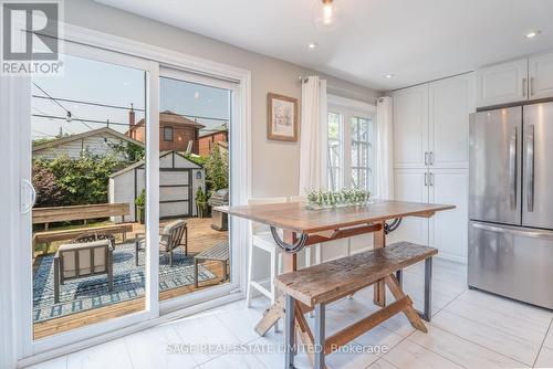 16 French Avenue, Toronto (Rockcliffe-Smythe), ON - Indoor Photo Showing Dining Room