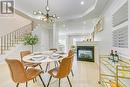 416 Spring Blossom Crescent, Oakville (Iroquois Ridge North), ON  - Indoor Photo Showing Dining Room With Fireplace 