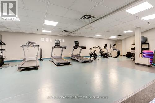 312 - 2177 Burnhamthorpe Road W, Mississauga (Erin Mills), ON - Indoor Photo Showing Gym Room