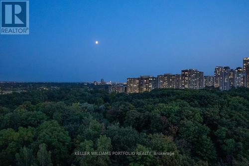 1204 - 200 Burnhamthorpe Road E, Mississauga (Mississauga Valleys), ON - Outdoor With View