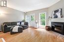 21 Lightfoot Place, Ottawa, ON  - Indoor Photo Showing Living Room With Fireplace 