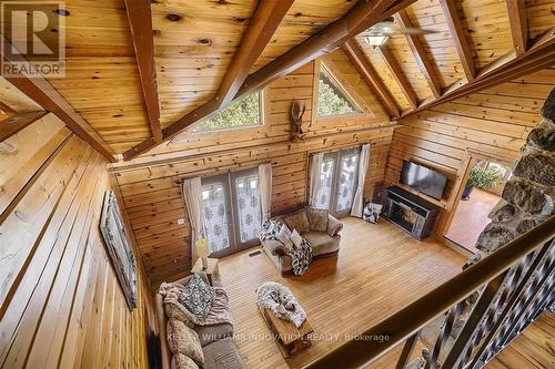 571 Storms (Rawdon) Road, Marmora And Lake, ON - Indoor Photo Showing Other Room With Fireplace