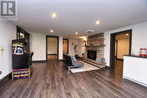 3836 Brookside Drive, West Lincoln, ON - Indoor With Fireplace