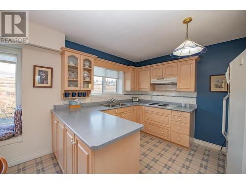 3975 Todd Road, Kelowna, BC - Indoor Photo Showing Kitchen With Double Sink