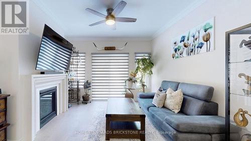 107 Connell Drive, Georgina (Keswick North), ON - Indoor Photo Showing Living Room With Fireplace