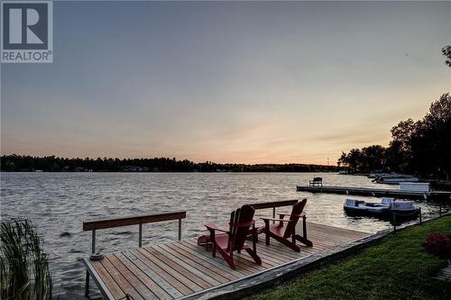 171 Du Lac Avenue, Lavigne, ON - Outdoor With Body Of Water With Deck Patio Veranda With View