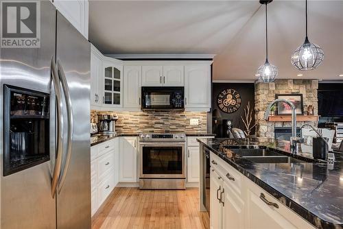 171 Du Lac Avenue, Lavigne, ON - Indoor Photo Showing Kitchen With Double Sink With Upgraded Kitchen