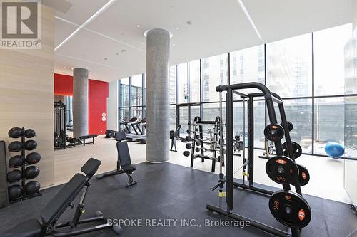 2912 - 185 Roehampton Avenue, Toronto (Mount Pleasant West), ON - Indoor Photo Showing Gym Room