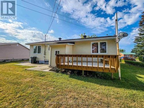 347 Nosov Drive, Iroquois Falls, ON - Outdoor With Deck Patio Veranda