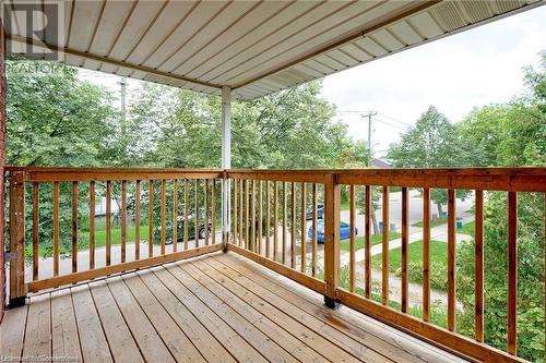 870 Guelph Street, Kitchener, ON - Outdoor With Deck Patio Veranda With Exterior