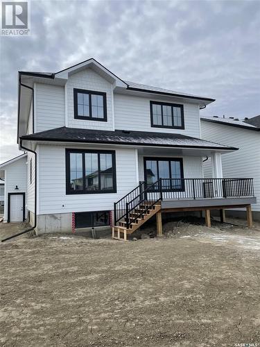 107 Woolf Bend, Saskatoon, SK - Outdoor With Deck Patio Veranda