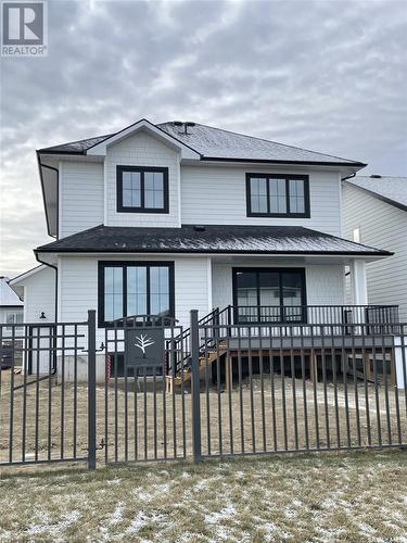 107 Woolf Bend, Saskatoon, SK - Outdoor With Deck Patio Veranda