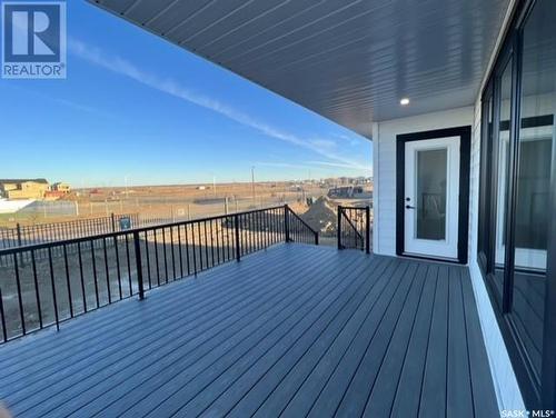 107 Woolf Bend, Saskatoon, SK - Outdoor With Deck Patio Veranda With Exterior