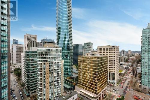 2601 1211 Melville Street, Vancouver, BC - Outdoor With Facade