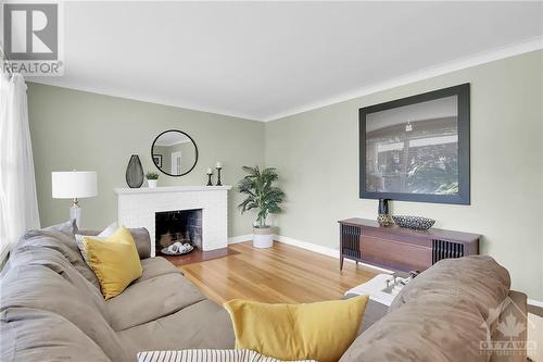 2063 Neepawa Avenue, Ottawa, ON - Indoor Photo Showing Living Room With Fireplace