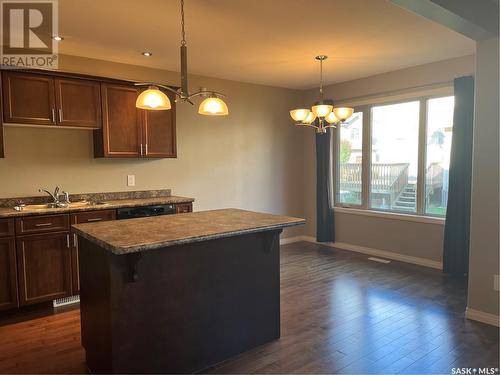 52 1600 Muzzy Drive, Prince Albert, SK - Indoor Photo Showing Kitchen With Double Sink