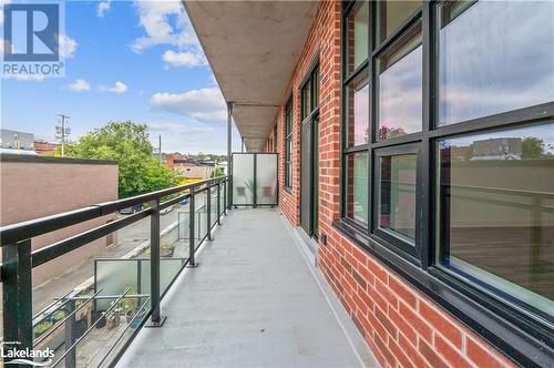 Private Belcony - 21 Matchedash Street S Unit# 309, Orillia, ON - Outdoor With Exterior