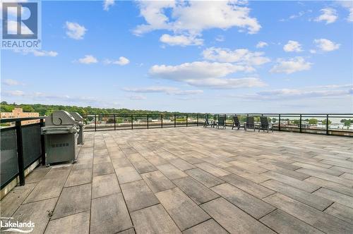 Rooftop Patio Common Area - 21 Matchedash Street S Unit# 309, Orillia, ON - Outdoor With View