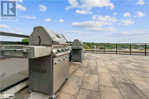 Rooftop Patio Common Area - 21 Matchedash Street S Unit# 309, Orillia, ON - Outdoor With View