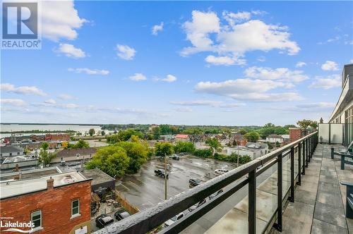 Rooftop Patio Common Area - 21 Matchedash Street S Unit# 309, Orillia, ON - Outdoor With View