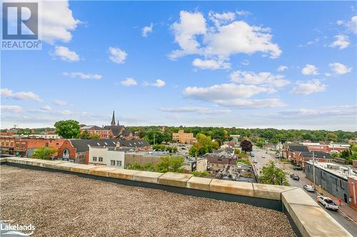 Rooftop Patio Common Area - 21 Matchedash Street S Unit# 309, Orillia, ON - Outdoor With View