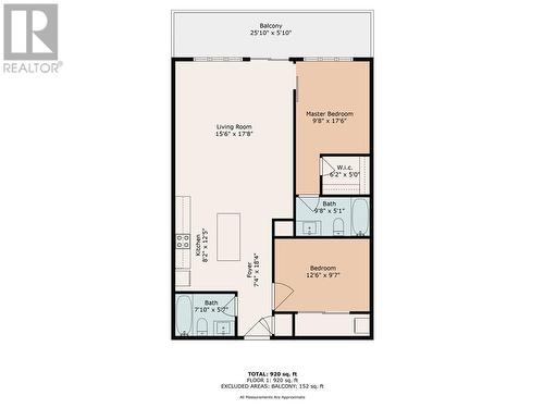 Floor Plan of Unit - 21 Matchedash Street S Unit# 309, Orillia, ON - Other